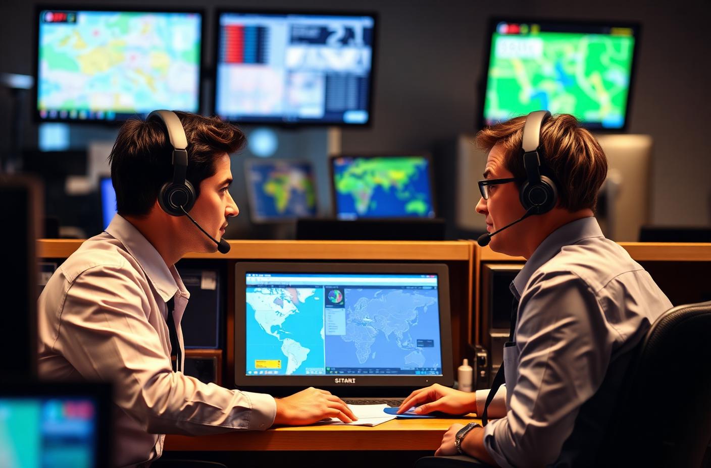Klein dispatch room in Acworth